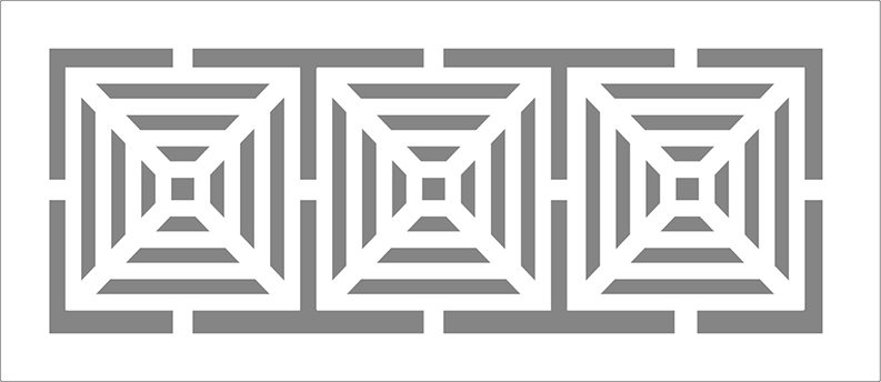 100 х 200 мм магнитная вент. решетка