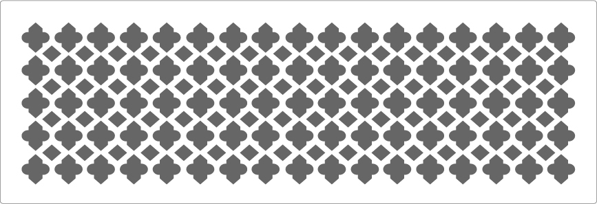 60 х 204 мм магнитная вент. решетка